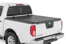 Load image into Gallery viewer, Hard Tri-Fold Flip Up Bed Cover 5 Foot Bed Nissan Frontier 2WD/4WD (05-21) Rough Country