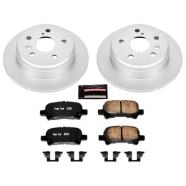 Power Stop 00-01 Toyota Camry Rear Z17 Evolution Geomet Coated Brake Kit