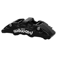 Cargar imagen en el visor de la galería, Wilwood Caliper AeroDM R/H Black w/ Logo 6.52in Piston 1.30in Disc