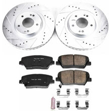 Cargar imagen en el visor de la galería, Power Stop 13-18 Hyundai Santa Fe Sport Front Z23 Evolution Sport Brake Kit
