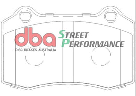 DBA 92-02 Dodge Viper Pastillas de freno delanteras SP Performance