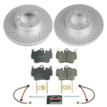 Cargar imagen en el visor de la galería, Power Stop 2005 Porsche 911 Front Z17 Evolution Geomet Coated Brake Kit