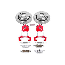 Cargar imagen en el visor de la galería, Power Stop 03-08 BMW Z4 Rear Z26 Street Warrior Brake Kit w/Calipers
