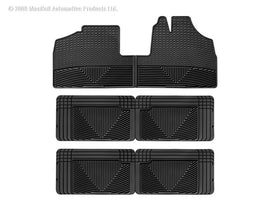 WT Rubber Mats - Rear - Blk