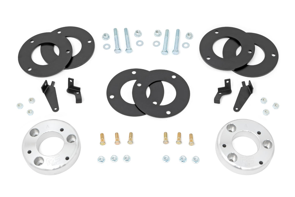 2 Inch Lift Kit Alum Spacer CCD Ford Expedition 4WD (2018-2024) Rough Country