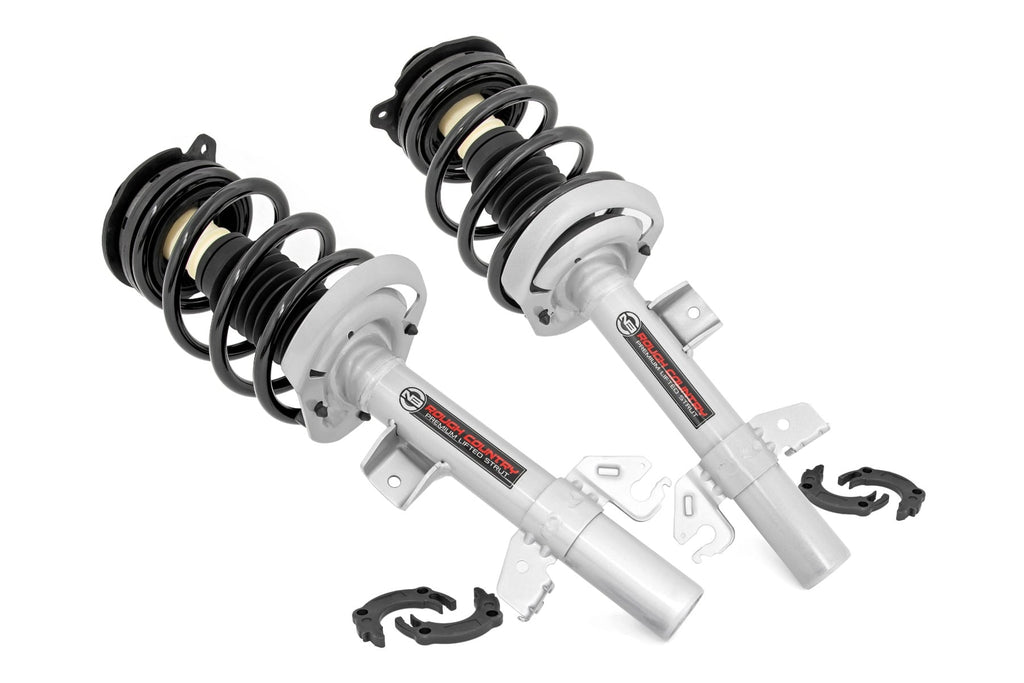 Loaded Strut Pair 2 Inch Lift Jeep Cherokee KL 2WD/4WD (2014-2023) Rough Country