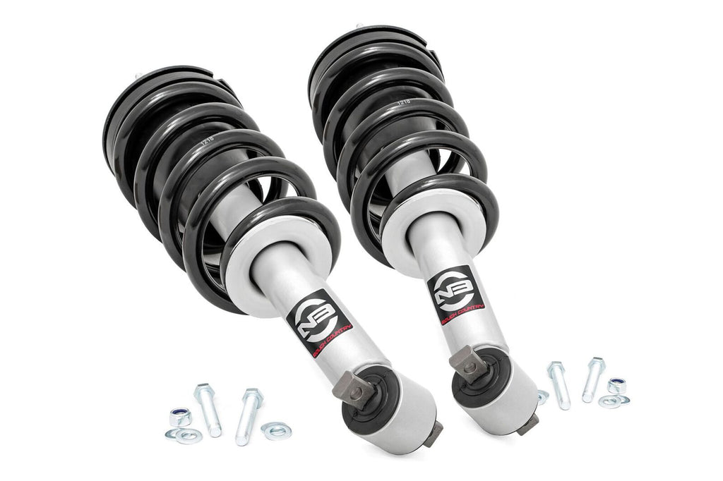 Loaded Strut Pair Stock Silverado/Sierra 1500 2WD/4WD (07-13) Rough Country
