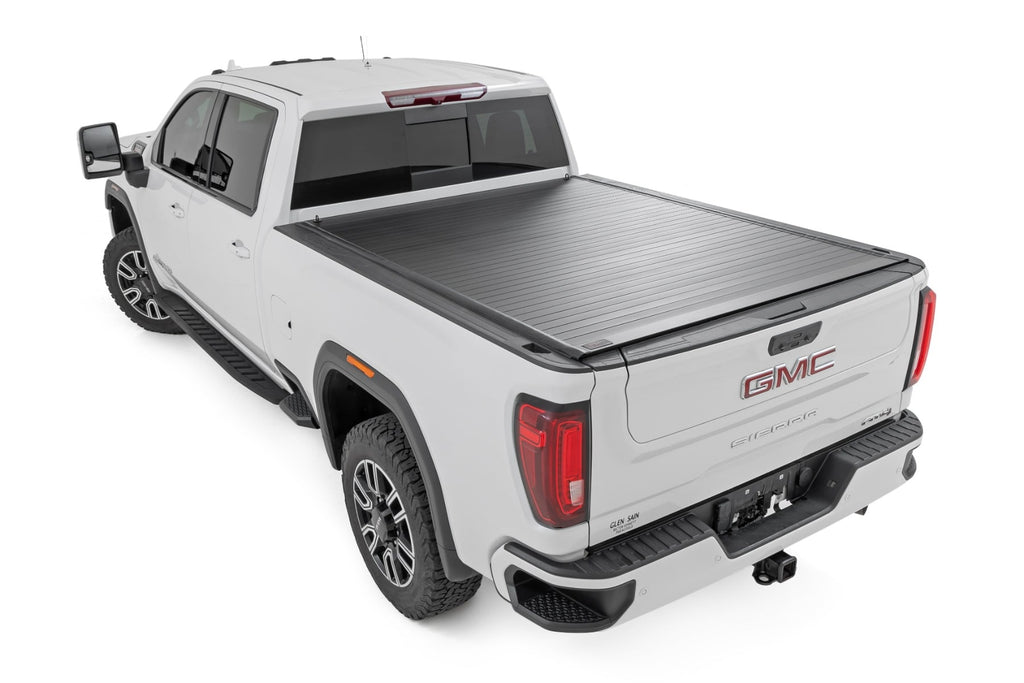 Hard Roll Up Bed Cover 6 Foot 9 Inch Bed Chevy/GMC Silverado/Sierra 2500HD/3500HD (20-26) Rough Country
