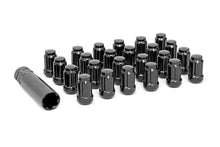 Load image into Gallery viewer, 1/2x20 Lug Nut Set of 24 Black Rough Country