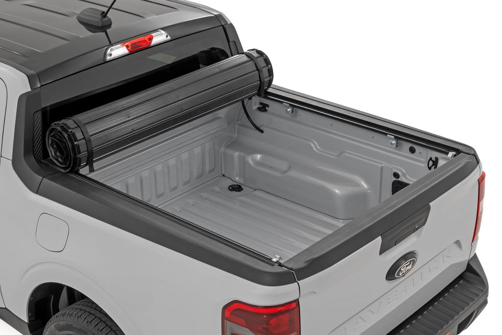 Hard Roll Up Bed Cover 4 Foot 6 Inch Bed Ford Maverick 2WD/4WD (2022-2026) Rough Country