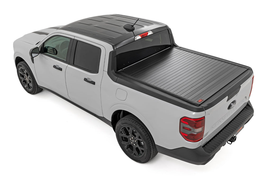 Hard Roll Up Bed Cover 4 Foot 6 Inch Bed Ford Maverick 2WD/4WD (2022-2026) Rough Country
