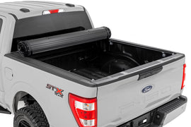 Hard Roll Up Bed Cover 5 Foot 7 Inch Bed Ford F-150 (15-26)/F-150 Lightning (22-26) Rough Country