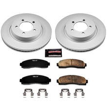 Cargar imagen en el visor de la galería, Power Stop 02-05 Ford Explorer Front Z17 Evolution Geomet Coated Brake Kit