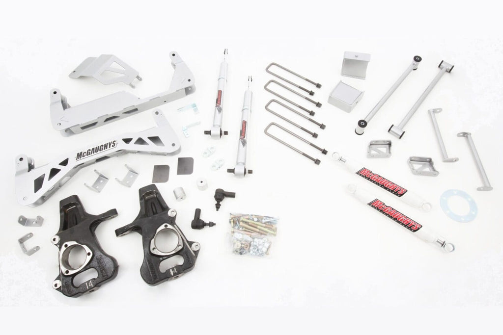 McGaughy's 7-9 Inch Premium Lift Kit 2007-2013 Silverado/Sierra 1500 2WD