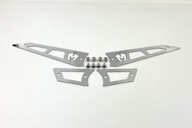 McGaughy's Replacement Stainless Steel Badges for Upper Control Arms 2019-2026 Silverado/Sierra 1500