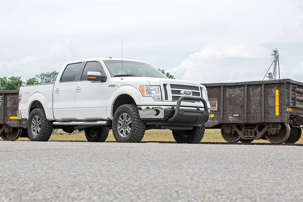 3 Inch Lift Kit Red Ford F-150 4WD (2009-2013) Rough Country