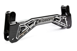 McGaughy's Billet Face Plate fits 7-9 Inch S/S Crossmember 2011-2019 Silverado/Sierra 2500/3500 Black