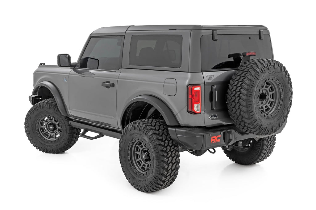 SRL2 Adjustable Aluminum Step 2 Door Ford Bronco (2 Door) 4WD (2021-2025) Rough Country