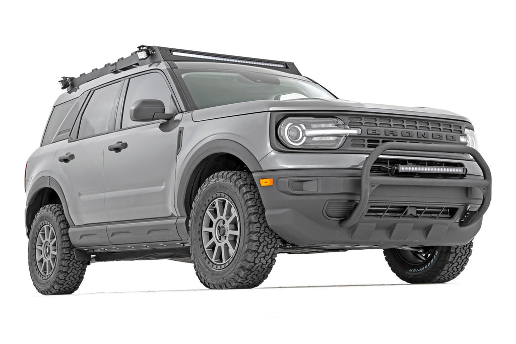 Nudge Bar 20 Inch Chrome Series Single Row LED 21-Up Ford Bronco Sport Rough Country