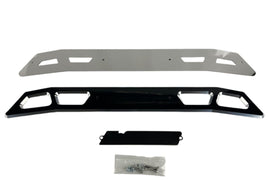 McGaughy's Billet Face Plate fits 4 Inch Crossmember 2020-2026 Silverado/Sierra 2500/3500 Black