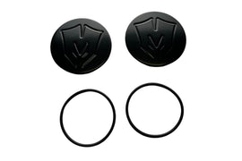 McGaughy's Billet Ball Joint Caps Black Fits Upper Arms 2007-2026 Silverado/Sierra 1500 2011-2026 Silverado/Sierra 2500/3500