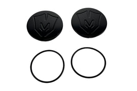 McGaughy's Billet Ball Joint Caps Black Fits Upper Arms 2007-2026 Silverado/Sierra 1500 2011-2026 Silverado/Sierra 2500/3500