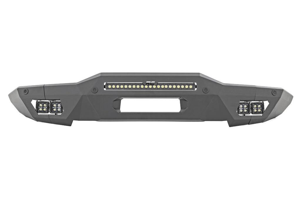 Front Bumper Modular Full Wings Amber DRL Ford Bronco 4WD (2021-2025) Rough Country