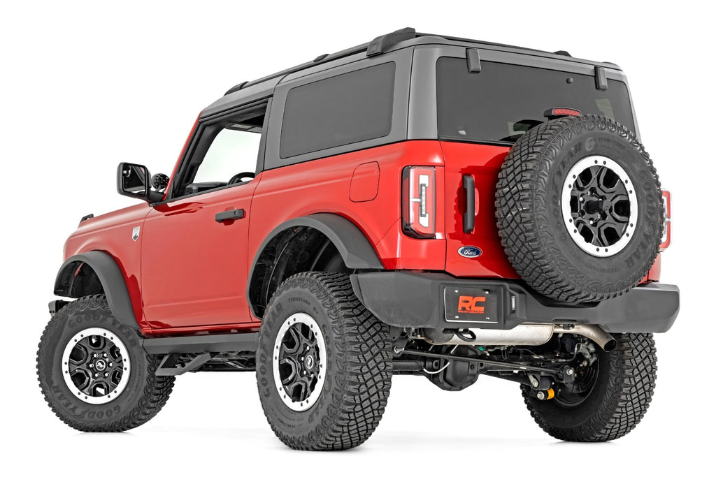SRX2 Adjustable Aluminum Step Ford Bronco (2 Door) 4WD (2021-2025) Rough Country