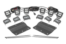 Load image into Gallery viewer, LED Light Kit Fog Mount Triple 2 Inch Black Pair Spot Ford Bronco (21-25) Rough Country