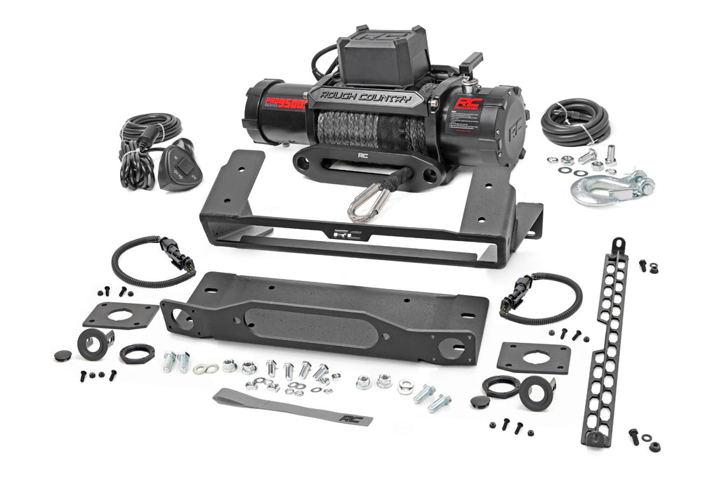 High Winch Mount All Models 9500S Ford Bronco 4WD (2021-2025) Rough Country
