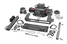 Load image into Gallery viewer, High Winch Mount All Models 9500S 20 Inch Black Single Row LED White DRL Ford Bronco (21-25) Rough Country