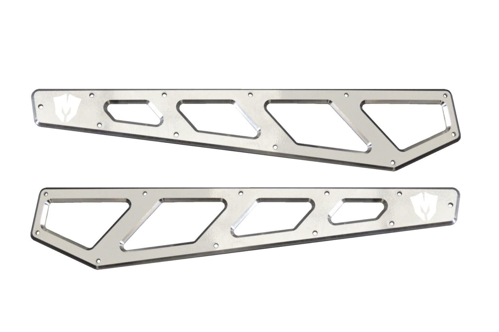 McGaughy's Billet Face Plates for Radius Arms 2005-2022 Ford F250/F350 Raw Finish