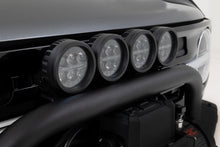 Load image into Gallery viewer, Safari Bar 3.5 Inch Round LED (Quad) Black Amber DRL OE Modular Steel Ford Bronco (21-25) Rough Country