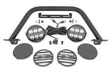 Cargar imagen en el visor de la galería, Safari Bar 6.5 Inch Round LED OE Modular Steel Ford Bronco 4WD (21-25) Rough Country