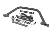 Load image into Gallery viewer, Safari Bar 12 Inch LED Light Bar Black DRL Single Row OE Modular Steel Ford Bronco (21-25) Rough Country