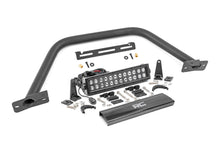 Cargar imagen en el visor de la galería, Safari Bar 12 Inch LED Light Bar Black Dual Row OE Modular Steel Ford Bronco (21-25) Rough Country