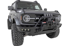 Cargar imagen en el visor de la galería, Safari Bar 12 Inch LED Light Bar Black Dual Row OE Modular Steel Ford Bronco (21-25) Rough Country