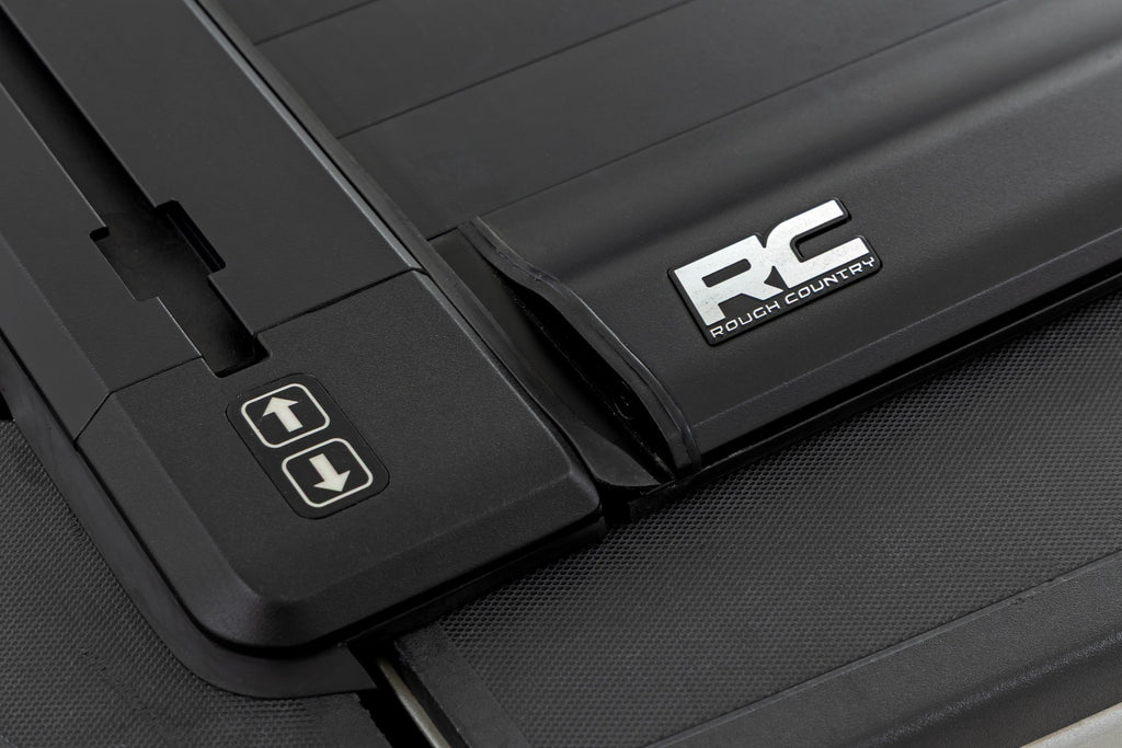 Powered Retractable Bed Cover 5 Foot Bed Chevy/GMC Canyon/Colorado (15-26) Rough Country