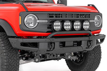 Load image into Gallery viewer, Light Bar Mount 6.5 Inch Round LED (Quad) OE Modular Steel Ford Bronco (21-25) Rough Country