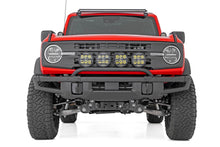 Load image into Gallery viewer, Light Bar Mount 6.5 Inch Round LED (Quad) OE Modular Steel Ford Bronco (21-25) Rough Country