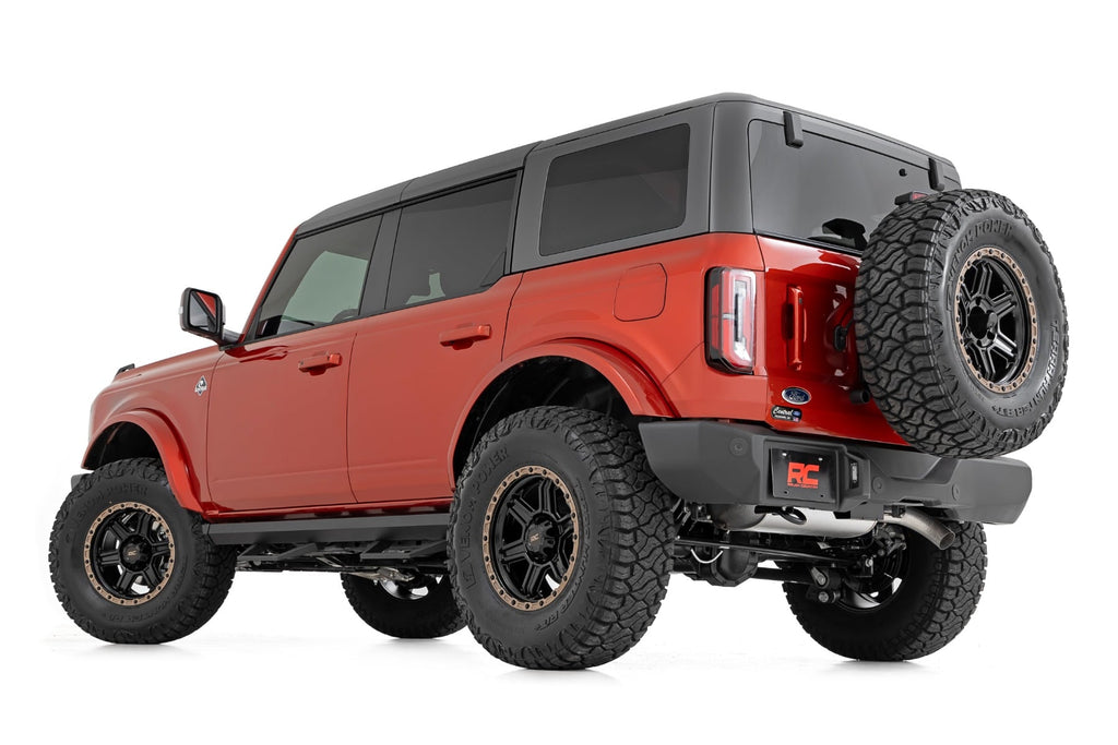 SRL2 Adjustable Aluminum Step 4-Door Ford Bronco 4WD (2021-2025) Rough Country