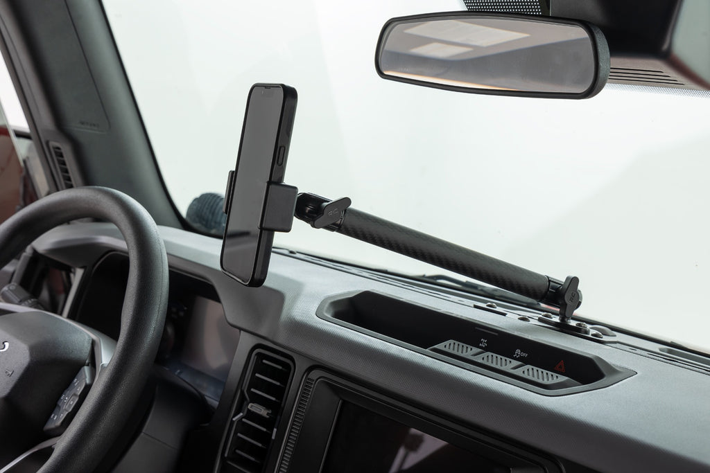 Dash Mount 10 Inch Non-Mag Safe Mount Kit Ford Bronco 4WD (2021-2025) Rough Country