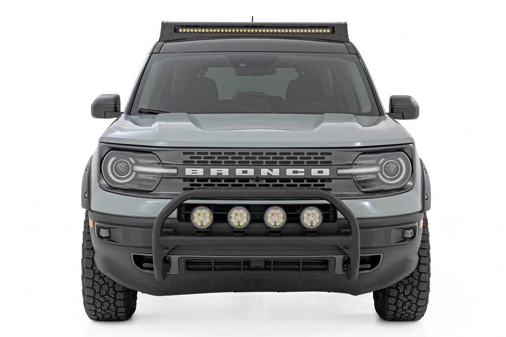 Nudge Bar w/ Tow Hooks Ford Bronco Sport 4WD (2021-2024) Rough Country