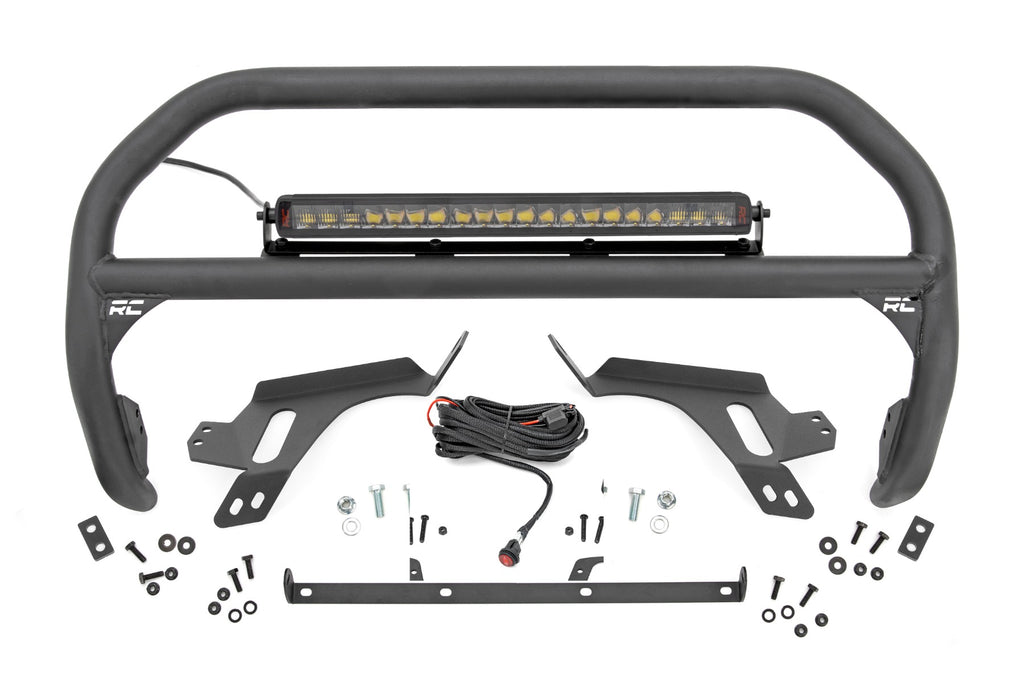 Nudge Bar w/ Tow Hooks Spectrum Series LED Ford Bronco Sport 4WD (21-24) Rough Country