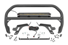 Cargar imagen en el visor de la galería, Nudge Bar w/ Tow Hooks Spectrum Series LED Ford Bronco Sport 4WD (21-24) Rough Country
