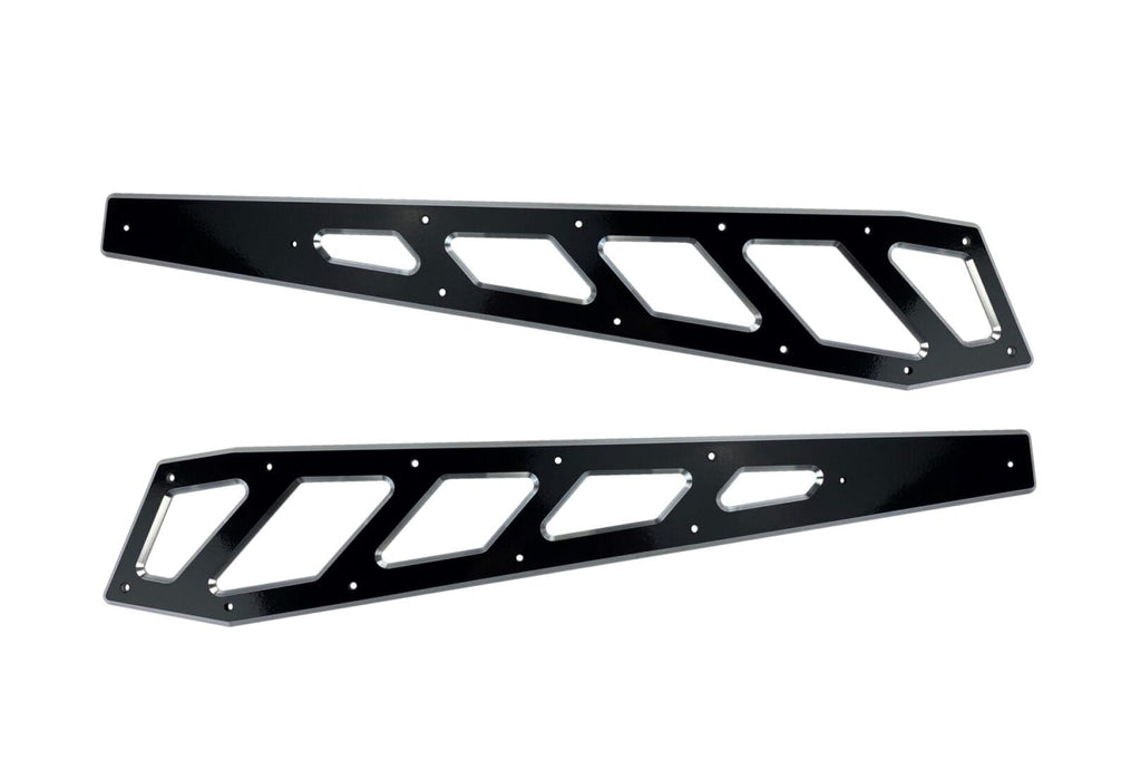 McGaughy's Billet Face Plates fits Radius Arms 2013-2026 Dodge Ram 2500/3500 For 6 Inch and 10 Inch Lift Kits Black