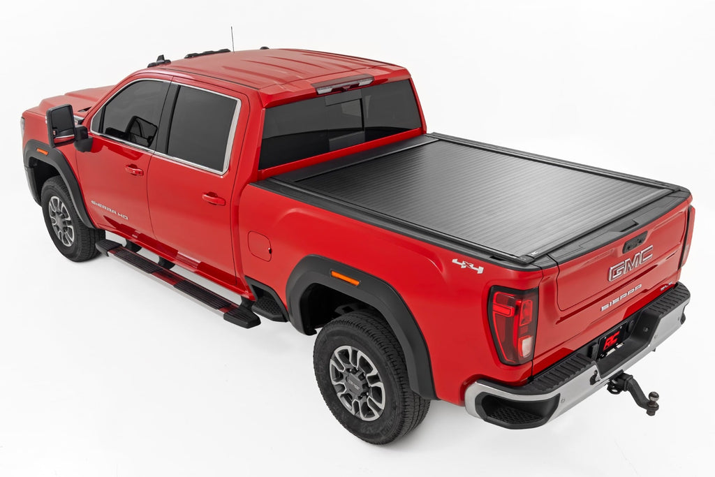 Powered Retractable Bed Cover 6 Foot 9 Inch Bed Silverado/Sierra 2500HD/3500HD (20-26) Rough Country