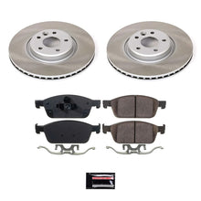 Cargar imagen en el visor de la galería, Power Stop 14-18 Ford Transit Connect Front Semi-Coated Rotor Kit