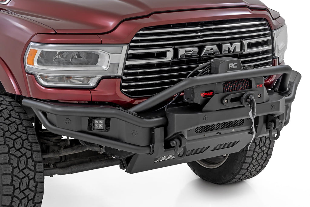 Front Bumper Tubular Winch Mount Ram 2500/3500 2WD/4WD (2019-2026) Rough Country