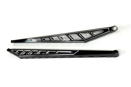 McGaughy's Billet Face Plates fits Traction Bars 2019-2026 Silverado/Sierra 1500 Black